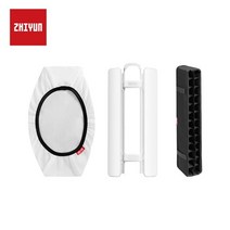 ZHIYUN-공식 EX1H01 사진 조명 제어 액세서리 FIVERAY F100 Led 핸드 헬드 필 가벼운, White, 02 EX1H01 White