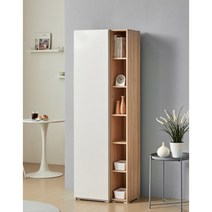 코깅 오픈 선반 서랍 행거 아기옷장 800 남자아이가구, 아카시아