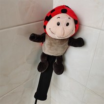 여성 인형 캐릭터 골프 우드커버 동물 헤드커버 선물, 비틀