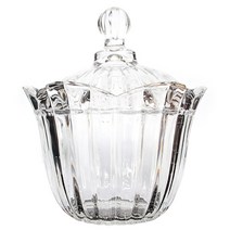 캔들용기 - 빅튤립 750ml 크리스탈용기 캔들만들기, 1개