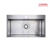 리젠스 GQ900 사각싱크볼 교체 대형 수전홀 타공 사각볼, 설치요청(부산만 가능/설치비 별도), 스텐배수구(통망), 1개