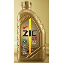오일마트 지크 SK ZIC X9 5W40 1리터 100%합성엔진오일 가솔린 LPG, 1개, 1000ml