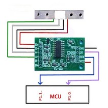 로드셀 디지털 아두이노 컨버터 20KG 중량 센서 HX711 계량 arduino용 Ad 모듈