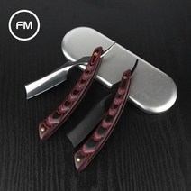 일본 빈티지 일자 이발소 바버샵 클래식 외날 면도기 군대 구식 핸디 수동 옛날, A_브라이트 싱글, one size