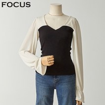 포커스 볼륨하트블라우스 FBW2J7PBL0312