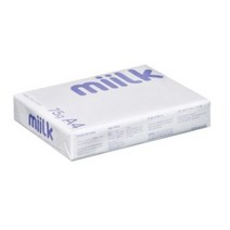 한국제지 밀크 miilk 복사지 A4 75g 1권 500매 복사용지, 1000매