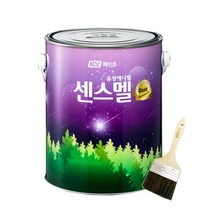 KCC 센스멜골드 에나멜 페인트 목재 철재 반광 3.78L, BL08