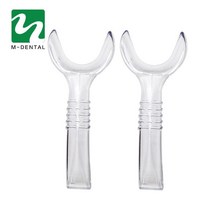 오토클레이브 고압증기멸균기Autoclavable 치과 투명한 교정 입술 뺨 견인기 입 오프너 5 가지, 02 model B one pair