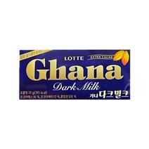 가나 다크밀크 초콜릿, 70g, 2개