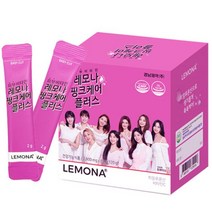 경남제약 레모나 핑크케어 플러스 2g x 60포 히알루론산 비타민c 피쉬콜라겐