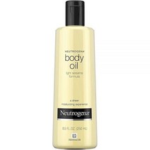 뉴트로지나 Neutrogena 라이트 세서미 포뮬러 보디 오일 8.5온스