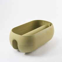 화분 간단한 디자인 Clourful 대나무 섬유 심기 정원 대형 야외 큰 크기의 꽃 냄비 4286171428, 다크 카키