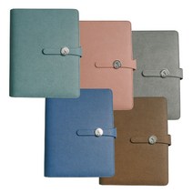 25절 셀린 시스템 6공 다이어리 17.7x23cm 플래너 노트, 브라운, 하루식