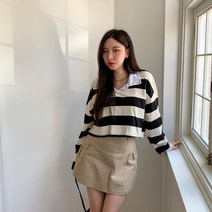 옷자락 여자 카고치마 슬림핏 슬렌더 스판 a라인 스커트