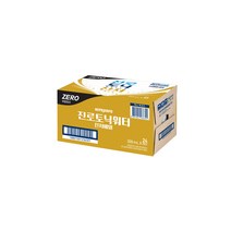 진로 토닉워터 진저에일 토닉워터제로 300ml, 72개