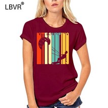 카이트 서핑 레트로 카이트 서핑 남성 티셔츠 있는 자동차 링 오버사이즈 코튼 크루넥 반팔, 12 redX85731_01 XXS