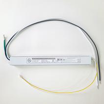 1채널 60W 295Vdc 프리볼트 LED 형광등 안정기 컨버터 안전기 SST-SGH60, 집게잭오른쪽(+)