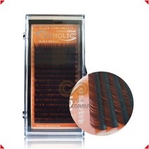 래쉬홀릭 벨벳모 다크브라운 속눈썹, 0.20 C컬 11mm