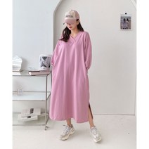 [블루레이스] V넥셔링랩스타일원피스_B2M1OP4131