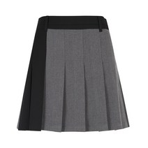 여성 사이드 배색 주름 큐롯 L21C1PC386_MG