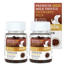 펫시딘 프리미엄 밀크씨슬 실리마린 플러스 60g, 2개
