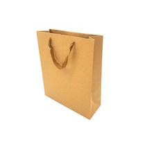 무지 크라프트 종이 선물백 세로형 대, 3개