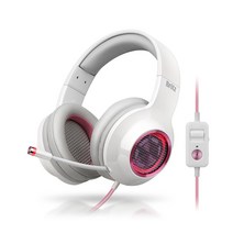 브리츠 7.1채널 RGBLED 진동 게이밍 헤드셋 PC헤드셋 KG50 후기이벤트, 화이트