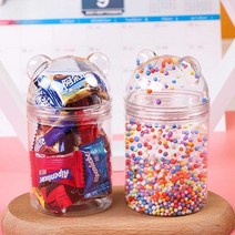 원형쿠키통 포장 구디백 사각 바스켓 통, 투명한