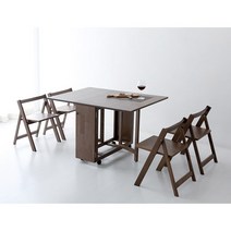 홈캉스 감성 원목 접이식 테이블 식탁 달스훌트 슬레훌트 무두스 노르덴 잉아토르프 이케아, 미들브라운 (7월 중순입예정)