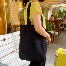 무지 에코백 스탠다드 검정