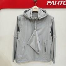 팬텀 골프 남성 소매 탈부착 후드 레인 웨어
