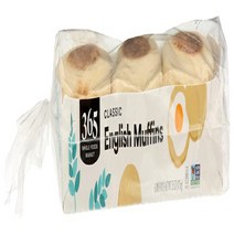 365 by Whole Foods Market English Muffin White Fresh 15 Ounce, 1