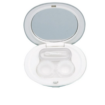 아이칸 거울 렌즈 케이스, 화이트, 2개