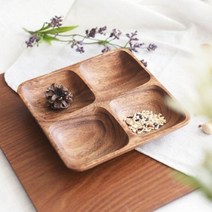 바보사랑 뉴 아카시아 4칸 접시.꾸미기 좋은날