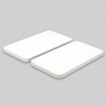 거실등 아크릴LED슬림(마빈)비츠온4등100W(2+2)주광색, 단품