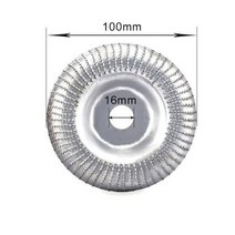 앵글그라인더 에어그라인더 절삭공구 목재 쉐이핑 디스크 텅스텐 카바이드 조각 그라인더 휠 연마 코팅 보어 앵글 용 로타리 공구, 은