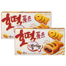 달콤쫀득 호떡맛 그대로! 오리온 호떡품은 참붕어빵 248g 2개