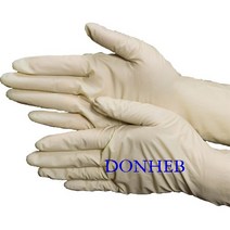 파우더프리 하이테크 라텍스장갑, L