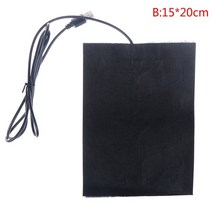 전기 히터 온풍기 100 새로운 14pcs usb 5v 탄소 섬유 가열 패드 핸드 워머 usb 난방 필름, 1개 15x20cm