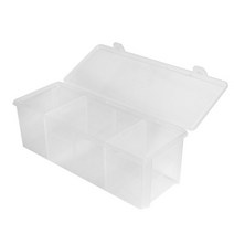 59D610 파티션 사각박스 티백 커피 정리함 보관함, 본품