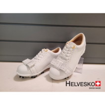 헬베스코 헬베스코 여성골프화 23 S/S 화이트 리본 스파이크골프화(HF-2-81-WH02)