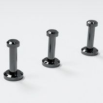 지엔디스플레이 철제 고정식 피팅룸 벽걸이행거 도어후크고리 벽옷걸이 벽걸이후크 가방걸이, 1개, 블랙