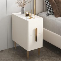 침실 가구 이탈리아 스탠드 작은 공간 좁은 메이크업, White+30x40x48cm