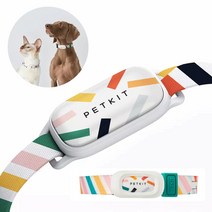 강아지위치추적기 고양이위치추적기 PETKIT 스마트 애완견 고양이 목걸이 태그 블루투스 추적기 맞춤형 조정 가능한, 고양이 S