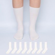 고삭스 남성용 클래식 크루 삭스 8켤레 세트