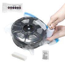 CREALITY 3D PLA ABS TPU PETG 필라멘트 진공 백 보관 백 건조기 3D 프린터 부품 용 습기 방지 유지, 5 BAG WITH 1 PUMP