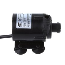순환모터 수중 온수순환용 보일러 순환용 DC 12V 태양열 온수 순환 워터 펌프 브러시리스 모터 수족관 연못, 한개옵션0