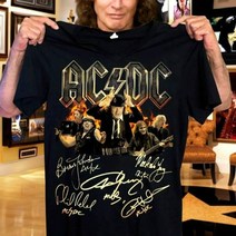 빅사이즈 락밴드 티셔츠 ACDC ROCK 뮤지션 밴드티 6XL