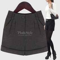 피오뜨 Best 8272.카브라 모직 팬츠 반바지