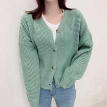 마이시즌 모찌 니트 가디건